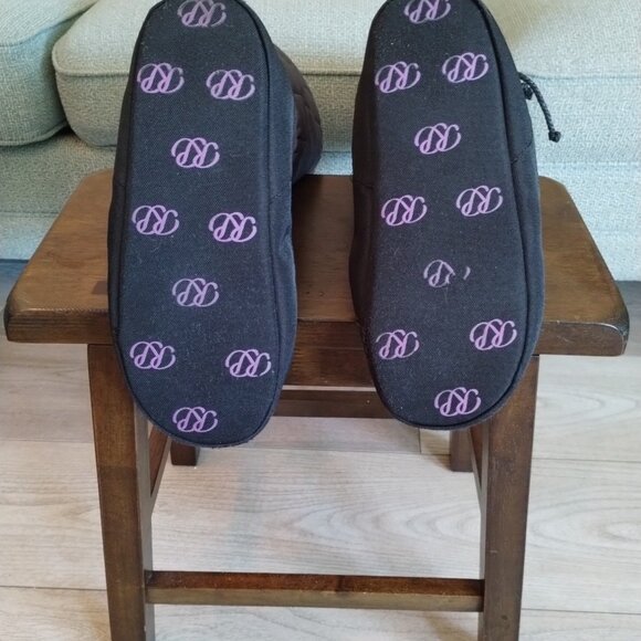 Russian Pointe Tall Quilted warm up boots, Large - Picture 6 of 7